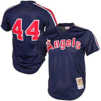 mens mitchell and ness reggie jackson navy california angel